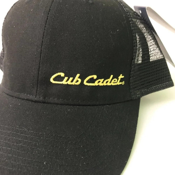 Cub Cadet Trucker Hat Snap Back Black Fersten Worldwide - Picture 2 of 12